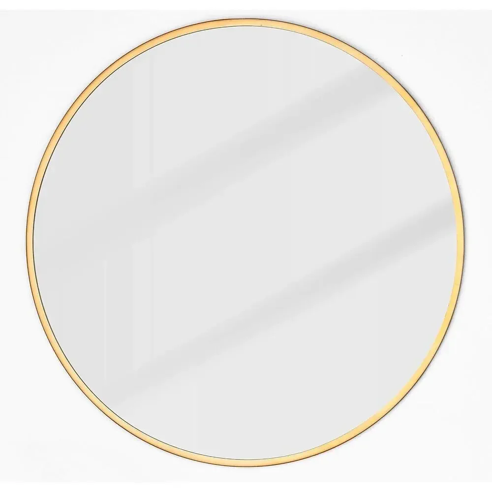 Round Gold Wall Mirror 16